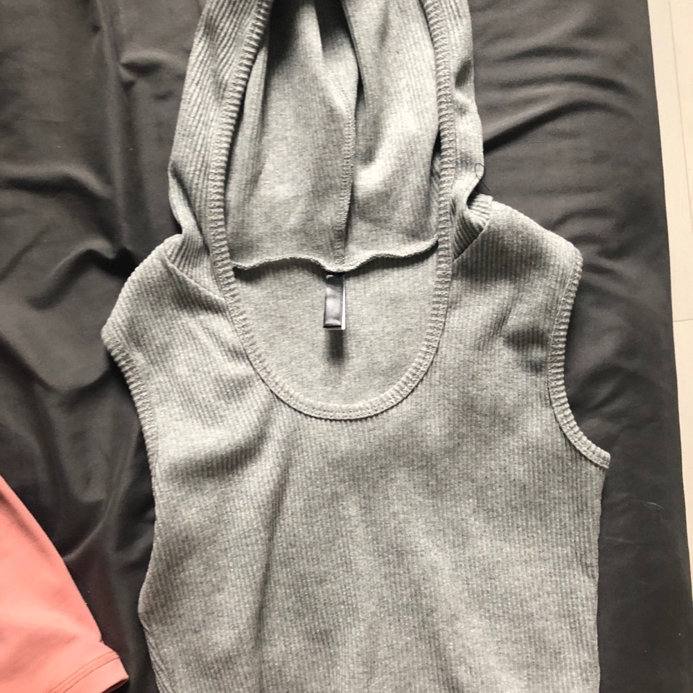Nvgtn lazy day lounge tan top size S